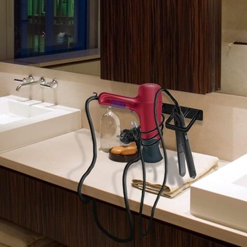 АЛЮМИНИЕВЫЙ ДЕРЖАТЕЛЬ ДЛЯ СУШИЛКИ И ВЫПРЯМИТЕЛЕЙ с клеем