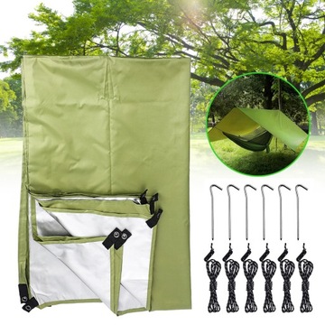 ГАМАК КЕМПИНГ ДОЖДЕВОЙ БРЕЗЕНТ, ВОДОНЕПРОНИЦАЕМЫЙ БРЕЗЕНТ ДЛЯ ПАЛАТКИ