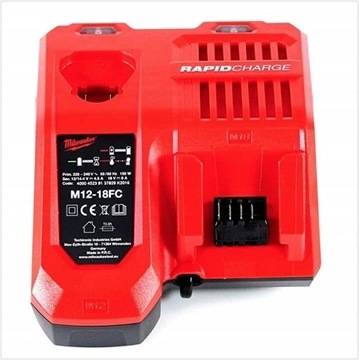 Wymień ładowarki M12-18fc Milwaukee Bateria litowa