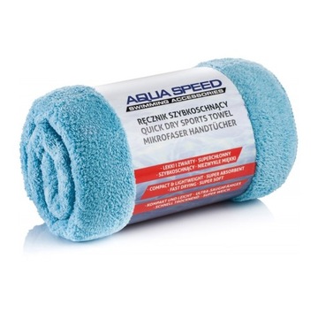 Ręcznik Aqua-Speed 50 x 100 cm mikrofibra na basen szybkoschnący