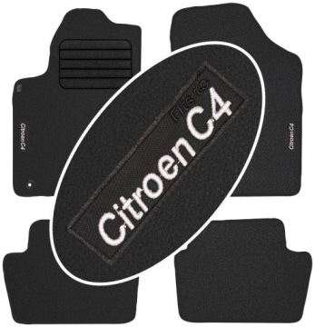 Citroen C4 I 2004-2010 Koberce s Ohřívačem