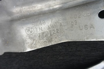 МОНТАЖНЫЙ КОМПЛЕКТ РУЧКИ КРЫШКИ ДВИГАТЕЛЯ BMW X5 E70 X6 E71