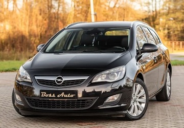 Opel Astra J Sports Tourer 1.7 CDTI ECOTEC 125KM 2011 Opel Astra 1,7CDTI COSMO Chip na 155KM Xenon Ledy Pol Skora Full Alu Polec, zdjęcie 4