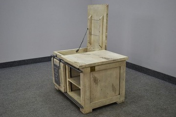 Манго деревянный сундук с железной дорогой серии