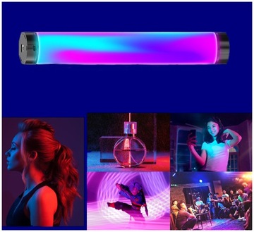 Светодиодная лампа VL110, трубка-меч для видео и фото RGB