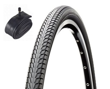 OPONA ROWEROWA CST LUGO 28x1.60 (700x40C) + DĘTKA ZAWÓR AUTO