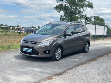 Ford C-MAX II Minivan 1.6 EcoBoost 150KM 2012 Ford Grand C-MAX Raty 1.6 benz Klimatronic, park asist Grzana szyba serw, zdjęcie 2