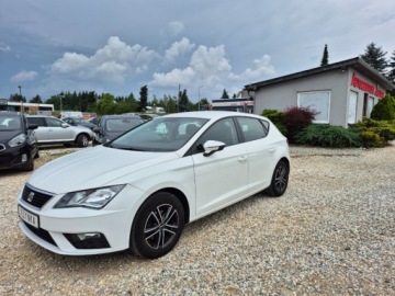 Seat Leon III Hatchback Facelifting 1.2 TSI 85KM 2017 Seat Leon Oryginalny przebieg Klimatyzacja Centralny Zamek 1.2 Benzyna