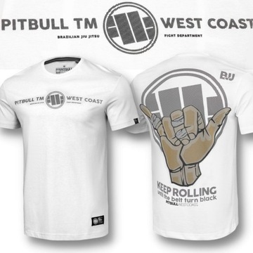 Koszulka męska PIT BULL t-shirt pitbull BAWEŁNA