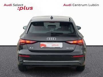 Audi A3 8Y Sportback 1.5 35 TFSI 150KM 2023 Audi A3 Sportback Kamera cofania ,Tempomat , Kluczyk komfortowy , Smartpho, zdjęcie 5