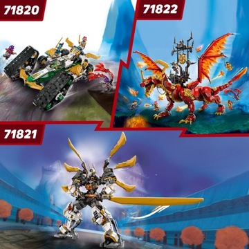 LEGO NINJAGO Ледяной мотоцикл Зейна 71816