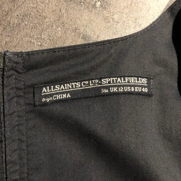 ALLSAINTS SPITALFIELDS Sukienka Zamek 40 / ( S )