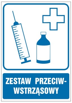 Naklejka ZOM-81 - ZESTAW PRZECIW-WSTRZĄSOWY