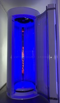 SOLARIUM STOJĄCE SPACE SUN S-200 WIBRA BRYZA MP-3