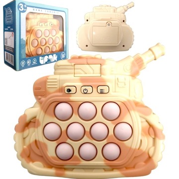 POP IT АРКАДНАЯ ИГРА АНТИСТРЕСС ЭЛЕКТРИЧЕСКАЯ КОНСОЛЬНАЯ ИГРА ТАНК PUSH