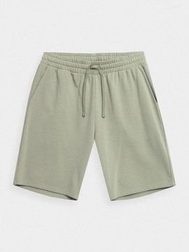 Outhorn Szorty sportowe OTHSS23TSHOM130 Zielony Regular Fit