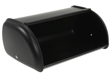 Хлебница, СТАЛЬ, МАТОВЫЙ ЧЕРНЫЙ, КОНТЕЙНЕР ДЛЯ ХЛЕБА, Рулоны