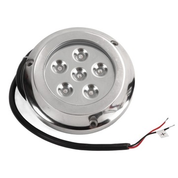 12V 24V oświetlenie podwodne jachtu stal nierdzewna 316 10° kąt 0J
