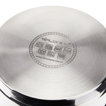 Набор кастрюль Claude Florina из 8 предметов из нержавеющей стали