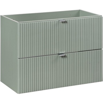 SZAŁWIOWA szafka pod umywalkę 80 cm LINE REED GREEN 82-80-2S z szufladami