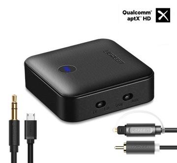 АДАПТЕР UGREEN BT 5.0 AUX+S/PDIF Qualcomm aptX HD