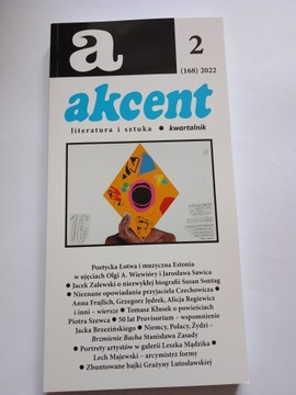 Akcent kwartalnik 2 2022 Literatura i sztuka NOWY