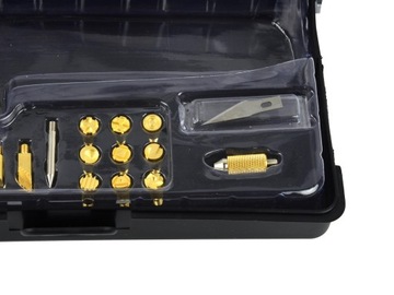 Горелка для дерева и кожи 23 шт. Геко пирограф