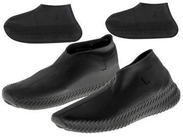 Ochraniacze na buty wodoodporne kalosze L czarne r