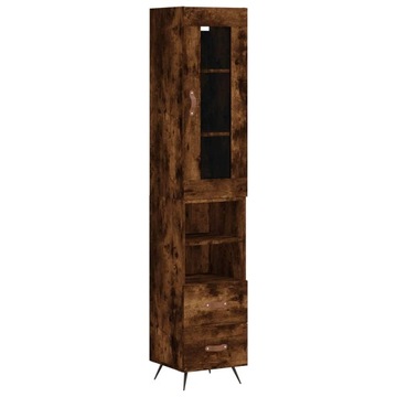 VidaXL odcienie brązu 34 x 34,5 x 180 cm