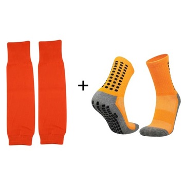 Мужские футбольные носки и наколенники с рукавами до икры для взрослых