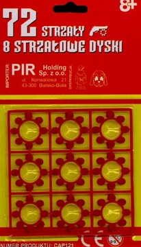 КАРТРИДЖИ ДЛЯ ЗАКРЫТИЯ ПРАЙМЕРОВ ДЛЯ БЛИСТЕРНОГО ПИСТОЛЕТА 2520