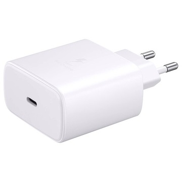 Oryginalna ładowarka sieciowa marki Samsung 45W; GP-PTU020SOFWQ USB Typ C