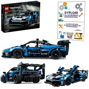 LEGO TECHNICS DUŻY ZESTAW MCLAREN SENNA GTR BOLID