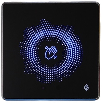 NATYNK PRZYCISK WYJŚCIA FURTKA PODŚWIETLENIE LED BEZDOTYK EXIT ELEGANCKI