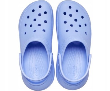 crocs damskie chodaki na platformie classic crush lekkie wysokie 41-42 W10