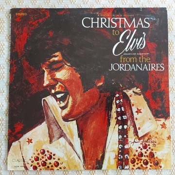 The Jordanaires Christmas To Elvis 1978 US EX/VG+