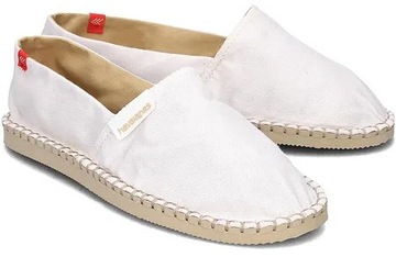 HAVAIANAS ESPADRYLE MĘSKIE WSUWANE BIAŁE 42 1ŻLB