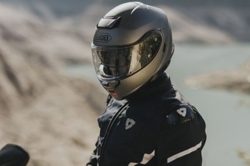 Мотоциклетный шлем Shoei Neotec III 3 матовый синий металлик XL синий металлик