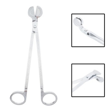 Триммер для фитиля, свечной резак, рукоять из нержавеющей стали