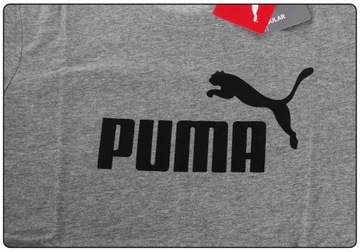 PUMA KOSZULKA MĘSKA T-SHIRT ESS LOGO TEE GRAY r.3XL