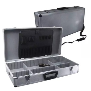 АЛЮМИНИЕВЫЙ ЧЕМОДАН DEDRA ДЛЯ ИНСТРУМЕНТОВ 640X320X150