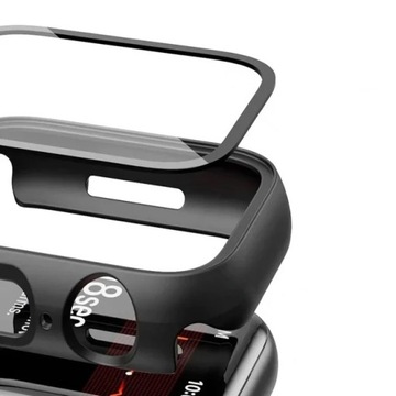 Черный корпус на 360° + защитное стекло для Huawei Watch Fit 3 | Полная защита 2в1