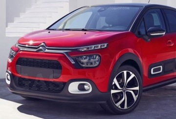 CITROEN C3 - CHROM LIŠTA NA MASKA CHRÓM MŘÍŽKY NÁRAZNÍKU TUNING