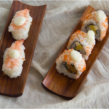 Drewniane tace Sushi
