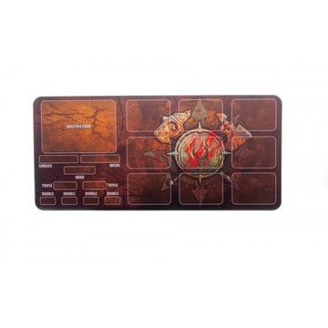 РЕЗИНОВАЯ ДОСКА ДЛЯ ИГРОКОВ WARCRY 52X25 СМ