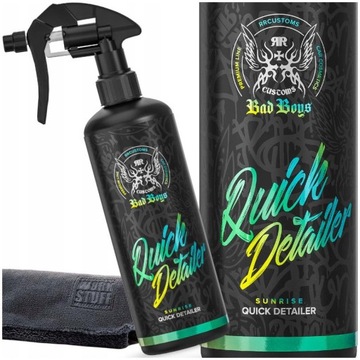 RR CUSTOMS RRC BAD BOYS QUICK DETAILER + WORK STUFF GENTLEMAN