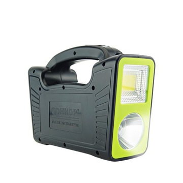 ПОРТАТИВНЫЙ БОЛЬШОЙ ФОТОЭЛЕКТРИЧЕСКИЙ СОЛНЕЧНЫЙ КОМПЛЕКТ POWERBANK USB LED PV ФАКАРЕЛ
