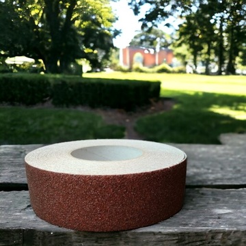 TAŚMA ANTYPOŚLIZGOWA brązowa 50mm 18m PREMIUM ZEWNETRZNA ostrzegawcza