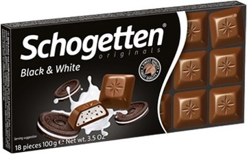 Czekolada SCHOGETTEN BLACK & WHITE 100g