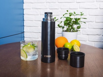 TERMOS TURYSTYCZNY BUTELKA TERMICZNA 500ml 2 KUBKI